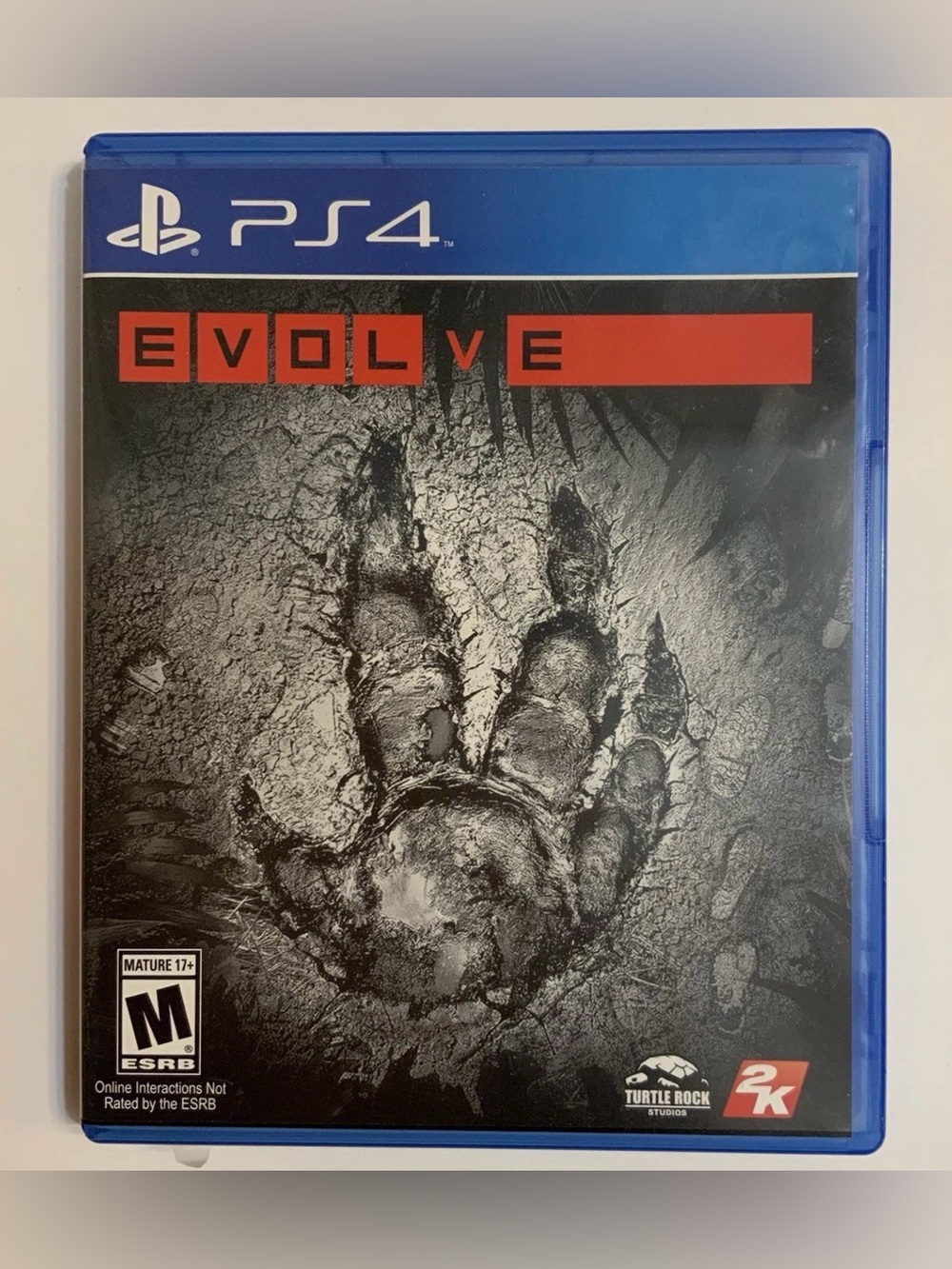 Evolve PS4 PlayStation 4 Video Game 2K Turtle Rock Studios